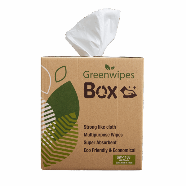 Unsewn Cotton Rags in Box